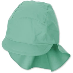 Sterntaler Peaked Cap Met Nekbeschermer Medium Groen