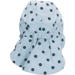 Sterntaler Peaked Cap Met Nekbeschermer Stippen Hemelsblauw -Kleintje Luxe sterntaler peaked cap met nekbeschermer stippen hemelsblauw a408255 2