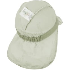 Sterntaler Peaked Cap Met Nekbeschermer Zebra Medium Groen -Kleintje Luxe sterntaler peaked cap met nekbeschermer zebra medium groen a408602 4