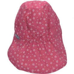 Sterntaler Peaked Cap Met Nekbescherming Bloemen Roze -Kleintje Luxe sterntaler peaked cap met nekbescherming bloemen roze a402320 2