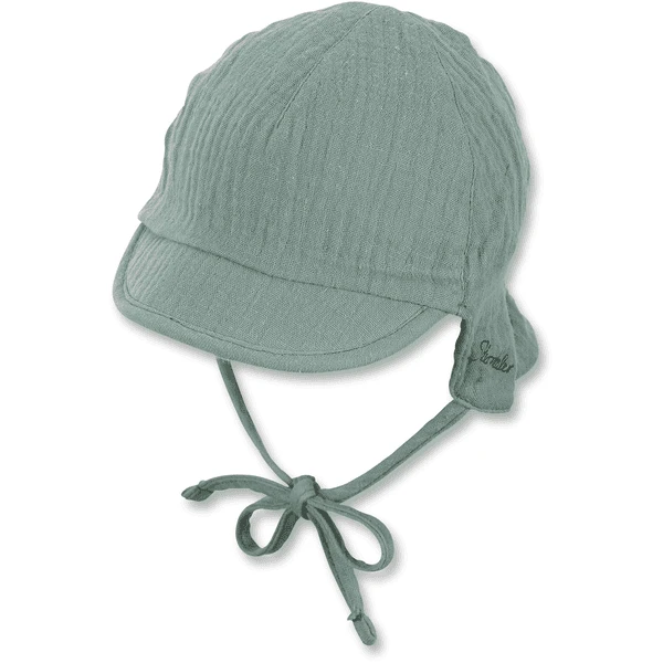 Sterntaler Reversible Peaked Cap Met Nekbeschermer Dinos Donkergroen 4 Sterntaler Reversible Peaked Cap Met Nekbeschermer Dinos Donkergroen - Afbeelding 4