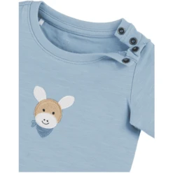 Sterntaler Shirt Met Korte Mouwen Ezel Emmi Lichtblauw -Kleintje Luxe sterntaler shirt met korte mouwen ezel emmi lichtblauw a399213 4