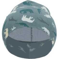 Sterntaler Slouch Beanie Safari Dieren Donkergroen -Kleintje Luxe sterntaler slouch beanie safari dieren donkergroen a408623 3