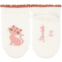 Sterntaler Sneaker Sokken 3-pack Kat Lichtgrijs -Kleintje Luxe sterntaler sneaker sokken 3 pack kat lichtgrijs a409523 2