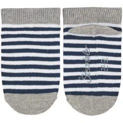 Sterntaler Sneakersokken 3-pack Gestreept Marine -Kleintje Luxe sterntaler sneakersokken 3 pack gestreept marine a409516 2