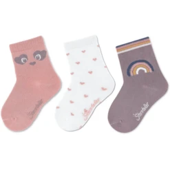 Sterntaler Sokken 3-pack Bamboe Lichtroze -Kleintje Luxe sterntaler sokken 3 pack bamboe lichtroze a409363 4