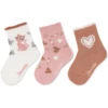 Sterntaler Sokken 3-pack Kat Roze