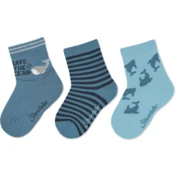 Sterntaler Sokken 3-pack Zee Marine -Kleintje Luxe sterntaler sokken 3 pack zee marine a409365 4