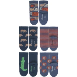 Sterntaler Sokken 5-pack Jongens Blauw -Kleintje Luxe sterntaler sokken 5 pack jongens blauw a409403 2