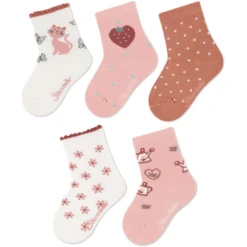 Sterntaler Sokken 5-pack Meisjes Ecru -Kleintje Luxe sterntaler sokken 5 pack meisjes ecru a409407 4
