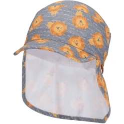 Sterntaler Spitsmuts Met Nekbeschermer Leeuw Medium Blauw -Kleintje Luxe sterntaler spitsmuts met nekbeschermer leeuw medium blauw a408609 4