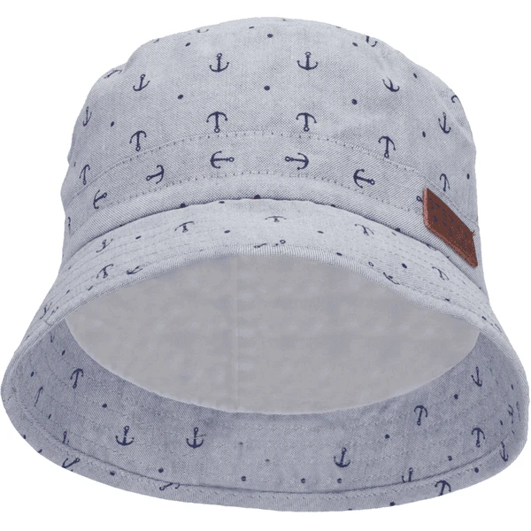 Sterntaler Vissershoed Anker Rook Grijs 2 Sterntaler Vissershoed Anker Rook Grijs - Afbeelding 2