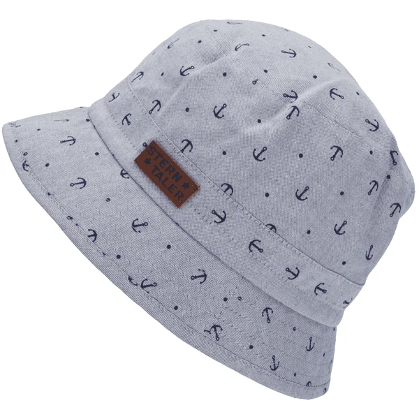 Sterntaler Vissershoed Anker Rook Grijs 3 Sterntaler Vissershoed Anker Rook Grijs - Afbeelding 3