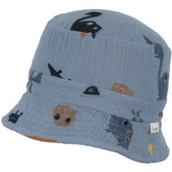 Sterntaler Vissershoedje Dinosaurus Lichtblauw -Kleintje Luxe sterntaler vissershoedje dinosaurus lichtblauw a408614 3