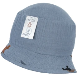 Sterntaler Vissershoedje Dinosaurus Lichtblauw -Kleintje Luxe sterntaler vissershoedje dinosaurus lichtblauw a408614 4