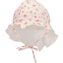 Sterntaler Zonnehoed Bloemen Ecru -Kleintje Luxe sterntaler zonnehoed bloemen ecru a402160 3