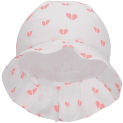 Sterntaler Zonnehoed Harten Ecru -Kleintje Luxe sterntaler zonnehoed harten ecru a402142 3