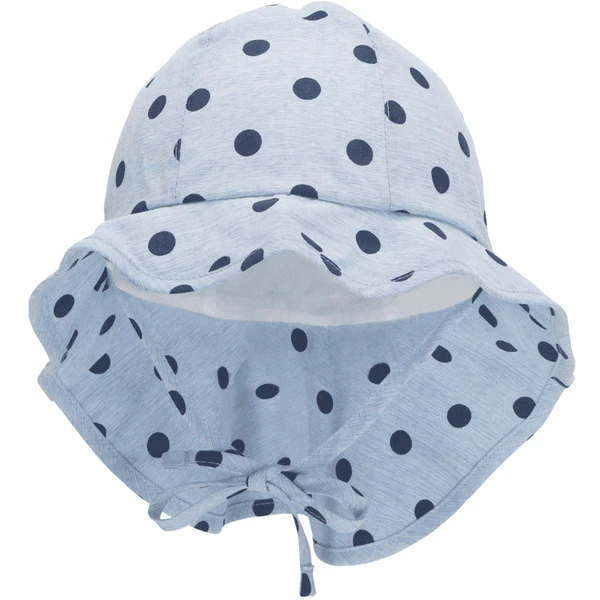 Sterntaler Zonnehoed Stippen Hemelsblauw 4 Sterntaler Zonnehoed Stippen Hemelsblauw - Afbeelding 4