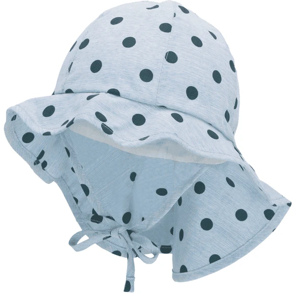 Sterntaler Zonnehoed Stippen Hemelsblauw 1 Sterntaler Zonnehoed Stippen Hemelsblauw