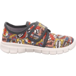 Superfit Pantoffel Bobby Grijs -Kleintje Luxe superfit pantoffel bobby grijs a400891 2