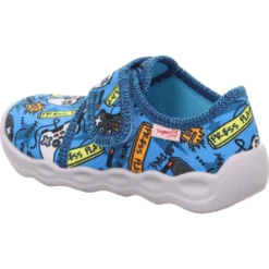 Superfit Pantoffel Bubble Turkoois -Kleintje Luxe superfit pantoffel bubble turkoois a400894 4