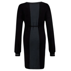 SUPERMOM Zwangerschapsjurk Zwart -Kleintje Luxe supermom zwangerschapsjurk zwart a249215 1