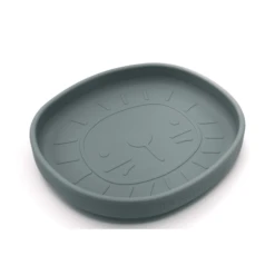 The Cotton Cloud Bord Met Silicone Zuignap Alfie Jade -Kleintje Luxe the cotton cloud bord met silicone zuignap alfie jade a319822 2