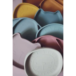 The Cotton Cloud Bord Met Silicone Zuignap Milo Wild Rose -Kleintje Luxe the cotton cloud bord met silicone zuignap milo wild rose a319828 4