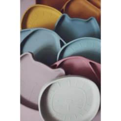 The Cotton Cloud Bord Met Zuignap In Silicone Milo Honey -Kleintje Luxe the cotton cloud bord met zuignap in silicone milo honey a319826 4