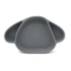 The Cotton Cloud Bord Met Zuignap In Silicone Milo Storm Grey
