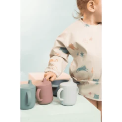 The Cotton Cloud Kom Met Zuignap Silicone Lili De Beer, Indigo Blauw -Kleintje Luxe the cotton cloud kom met zuignap silicone lili de beer indigo blauw a354665 3