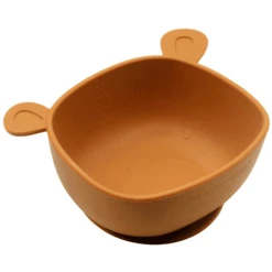 The Cotton Cloud Kom Met Zuigvoet Silicone Lili De Beer, Kaneel -Kleintje Luxe the cotton cloud kom met zuigvoet silicone lili de beer kaneel a354662 2