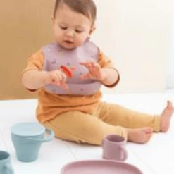 The Cotton Cloud Silicone Jade Snack Cup -Kleintje Luxe the cotton cloud silicone jade snack cup a319879 3