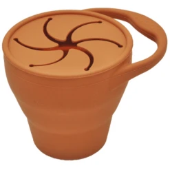 The Cotton Cloud Silicone Snack Beker Caramel