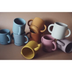 The Cotton Cloud Siliconen Drinkbeker Sand -Kleintje Luxe the cotton cloud siliconen drinkbeker sand a319835 2