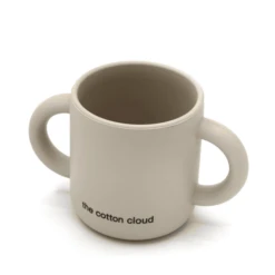 The Cotton Cloud Siliconen Drinkbeker Sand -Kleintje Luxe the cotton cloud siliconen drinkbeker sand a319835 3
