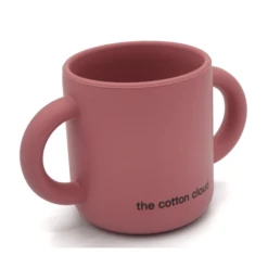 The Cotton Cloud Siliconen Drinkbeker Wild Rose -Kleintje Luxe the cotton cloud siliconen drinkbeker wild rose a319849 2
