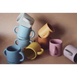 The Cotton Cloud Siliconen Drinkbeker Wild Rose -Kleintje Luxe the cotton cloud siliconen drinkbeker wild rose a319849 3