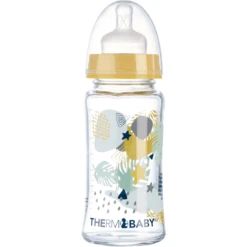 THERMOBABY® Thermobaby ® Babyfles Glas, 230 Ml -Kleintje Luxe thermobaby babyfles glas 230 ml a368348 2