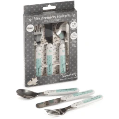 THERMOBABY® Thermobaby ® Bestek Set, Forest -Kleintje Luxe thermobaby bestek set forest a416382 3