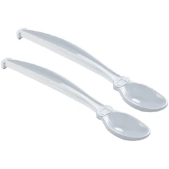 THERMOBABY® Thermobaby ® Siliconen Lepel Set Van 2, Baby Blauw -Kleintje Luxe thermobaby siliconen lepel set van 2 baby blauw a367163 1