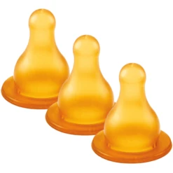 THERMOBABY® Thermobaby ® Speen 0-6 Maanden Natuurrubber, 3 Stuks
