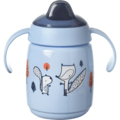 Tommee Tippee Leren Rietjesbeker 300ml Vanaf 6+ Maanden In Blauw