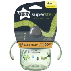 Tommee Tippee Sippee Beker 190ml Van 4+ Maanden In Groen -Kleintje Luxe tommee tippee sippee beker 190ml van 4 maanden in groen a349184 4