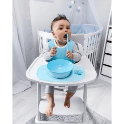 Twistshake TWIST SHAKE 2x Lepeltjes Van De 4e Maand In Pastel Blauw -Kleintje Luxe twist shake 2x lepeltjes van de 4e maand in pastel blauw a310090 3