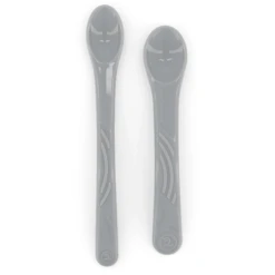 Twistshake TWIST SHAKE 2x Lepeltjes Van De 4e Maand In Pastel Grijs