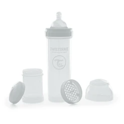 Twistshake TWIST SHAKE Babyfles Anti-koliek 330 Ml In Wit -Kleintje Luxe twist shake babyfles anti koliek 330 ml in wit a310043 3