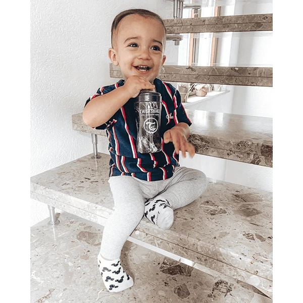 Twistshake TWIST SHAKE Babyfles Anti-koliek Roestvrij Staal 330 Ml In Marmer Zwart 4 Twistshake TWIST SHAKE Babyfles Anti-koliek Roestvrij Staal 330 Ml In Marmer Zwart - Afbeelding 4