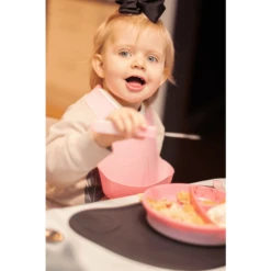 Twistshake Twist Shake Bord Met Verdeler Pastel L Roze -Kleintje Luxe twist shake bord met verdeler pastel l roze a264159 2