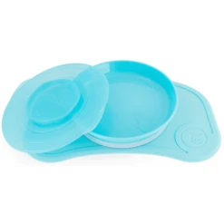 Twistshake TWIST SHAKE Click Mat En Bord Mini Van 6 Maanden Pastel Blauw